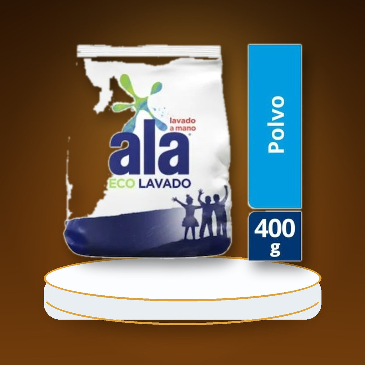 Ala Polvo X 400 Gr. Lavado Mano Con Bicarbonato