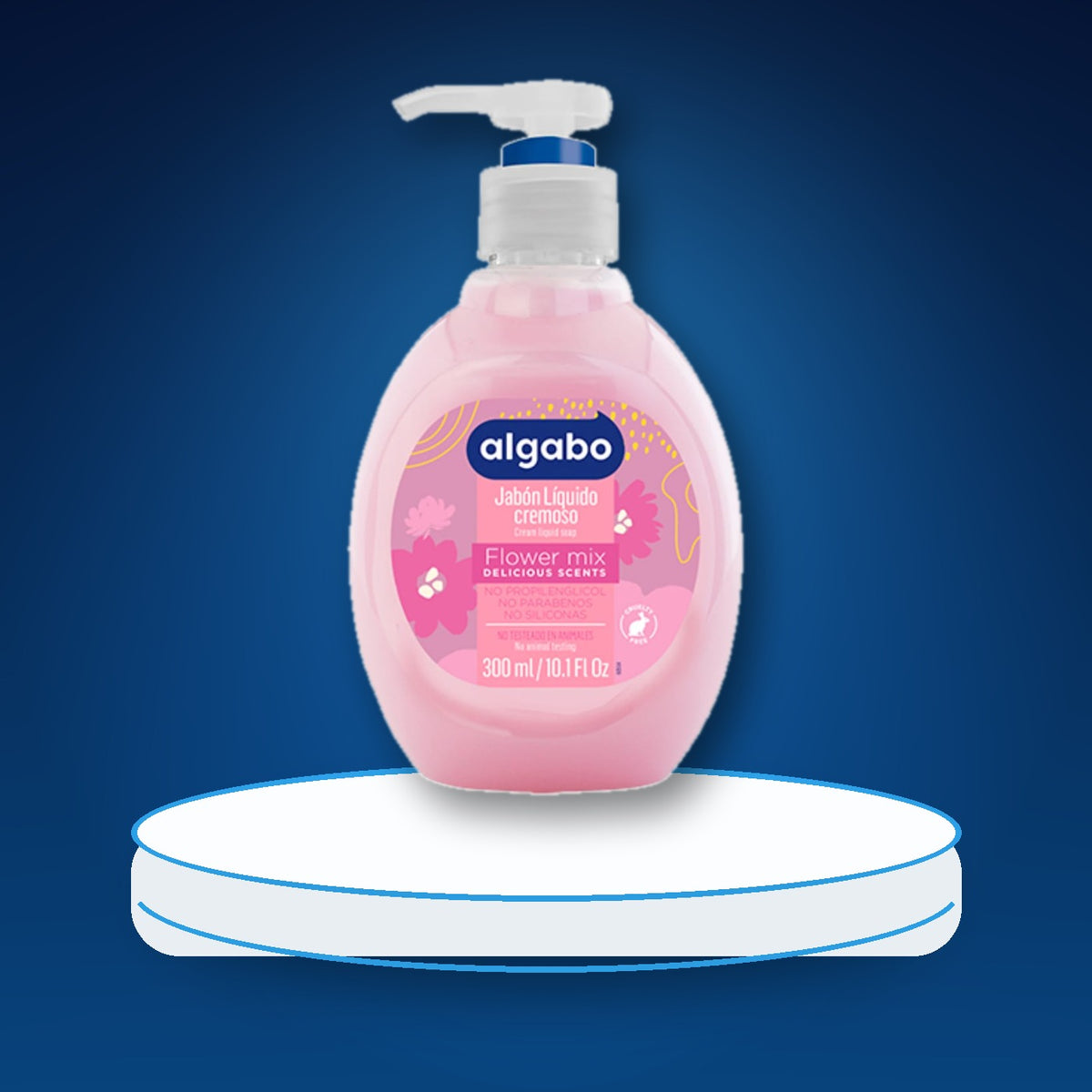 Algabo Jabon Liq. Flower Mix 300Ml