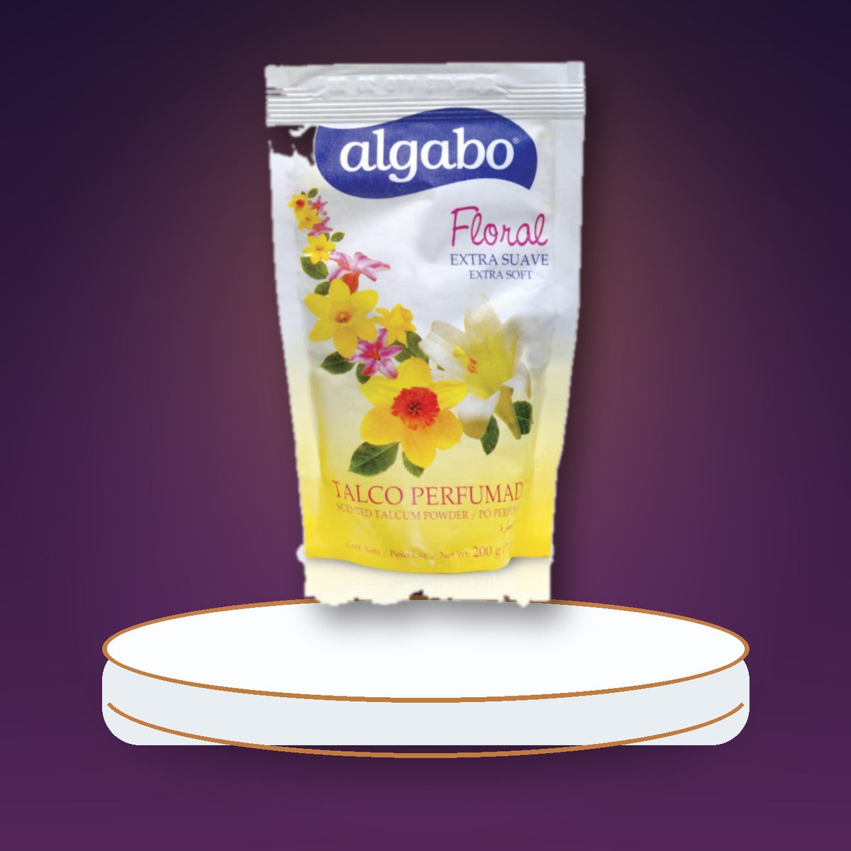 Algabo Talco Floral X250G