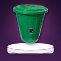 RECIPIENTE P/ RESIDUOS C/ TAPA 40 L. ROBUSTO / COLORES