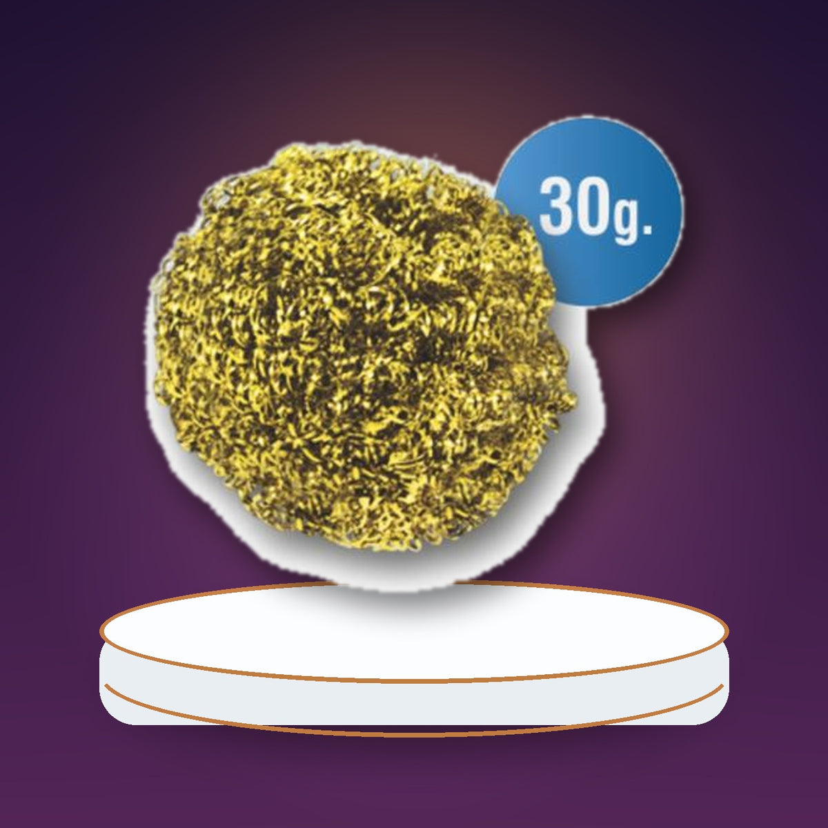 ESPONJA DORADA 30G 12 U/ EXTRAL