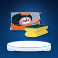 FIBRA ESPONJA C/ SALVA UÑAS X12U / MAKE