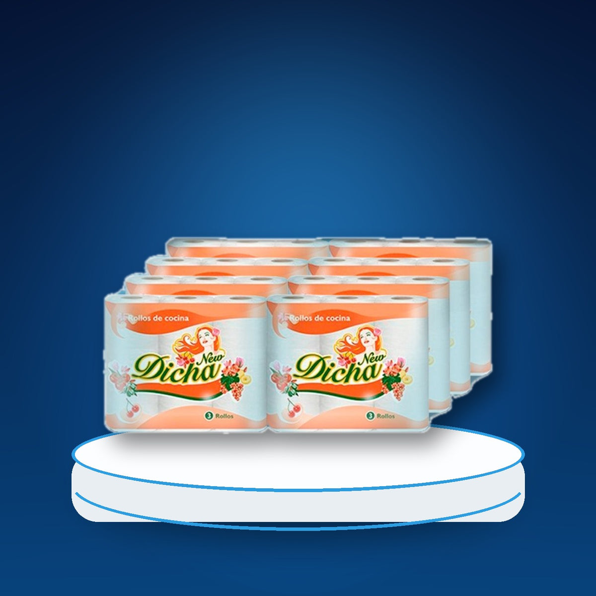 ROLLO COCINA DICHA 40 PAÑOS X 12 PAQ. /ELEGA