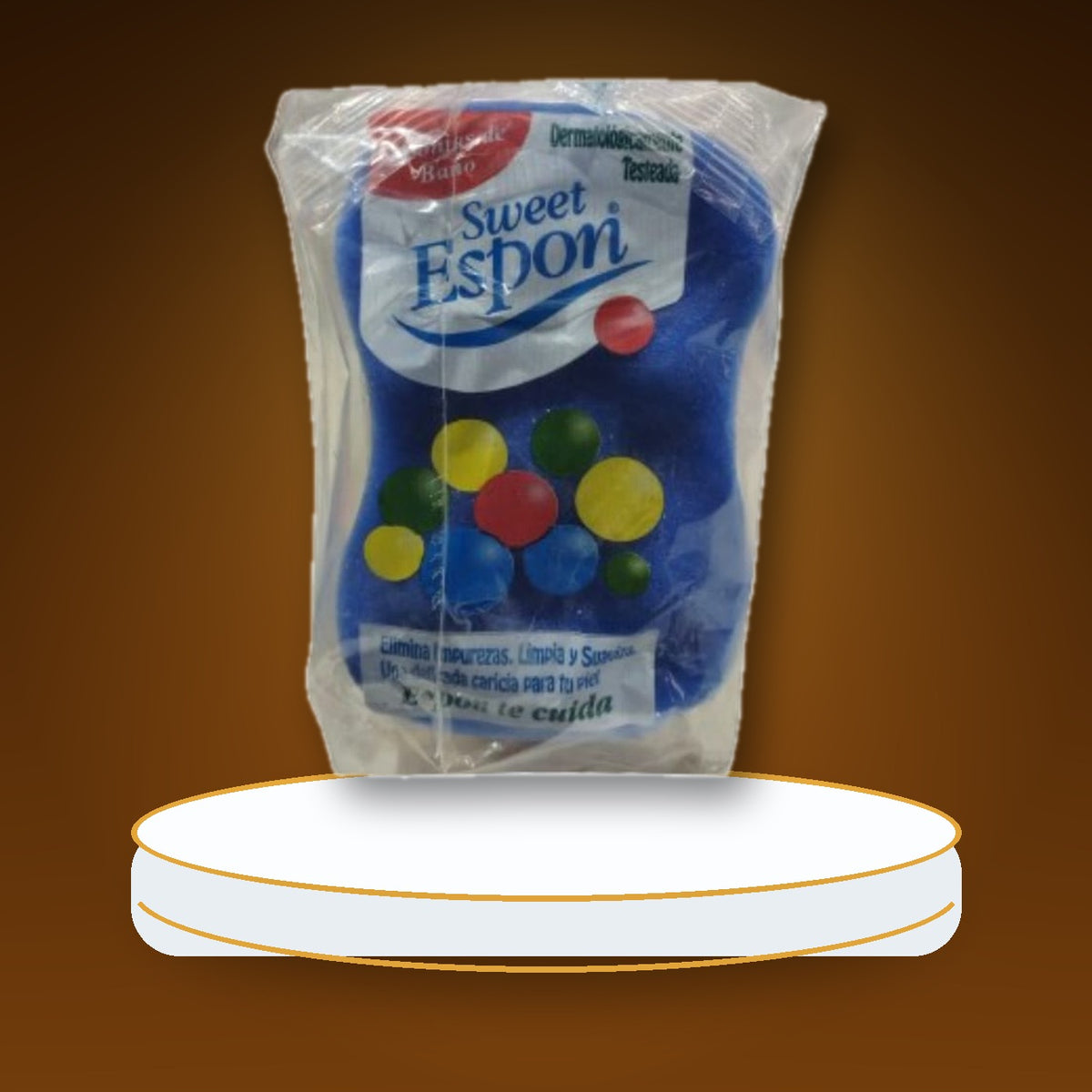 ESPON ESPONJA BAÑO HUESO SOFT MASSAGE X6