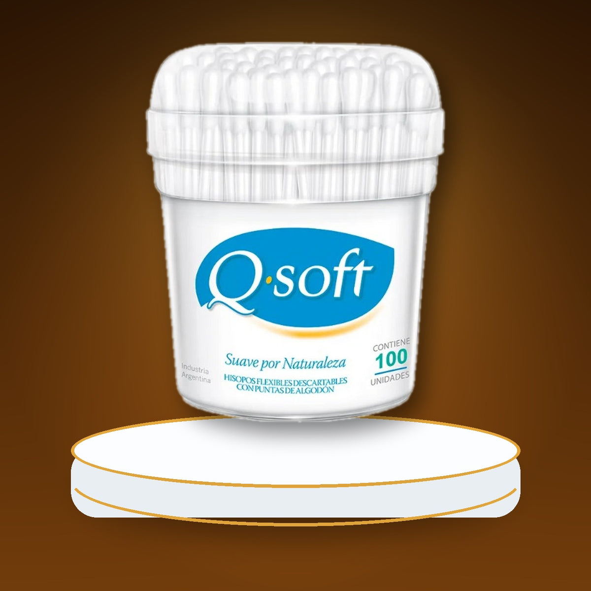 HISOPOS 100 U/ Q-SOFT