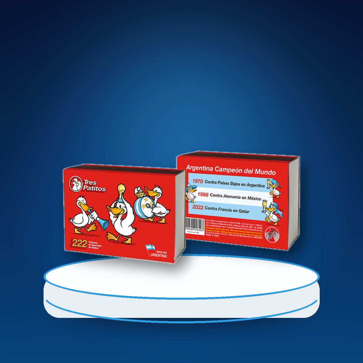 FOSFORO TRES PATITOS X 222U X 10 PAQUETES