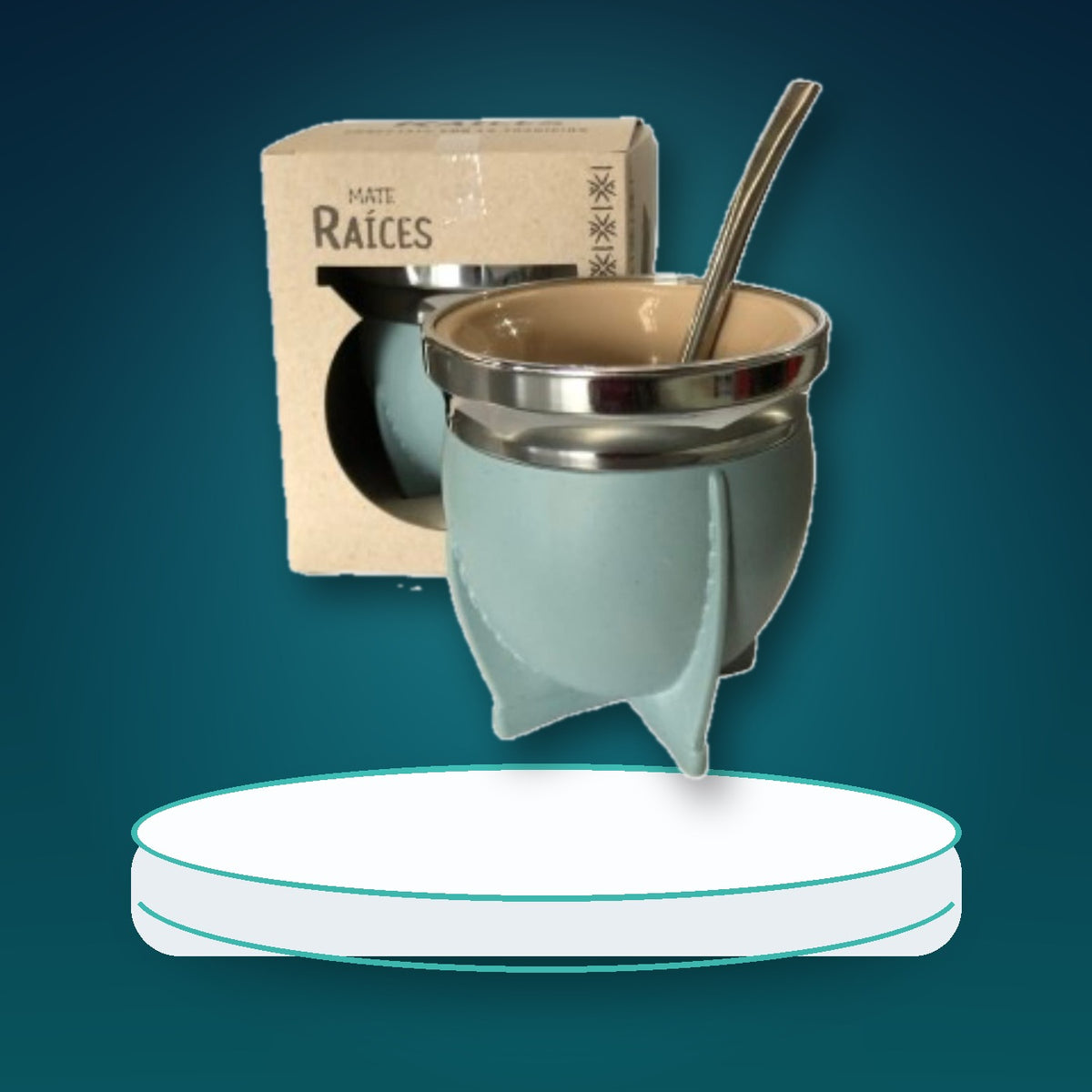MATE RAICES C/ BOMBILLA /TECNO