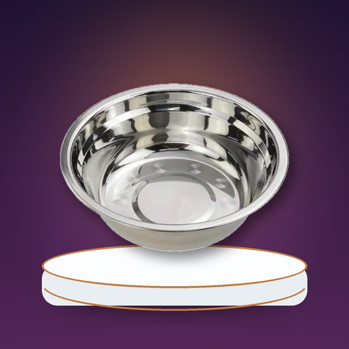 BOWL ACERO 24 CM. /GLAGO