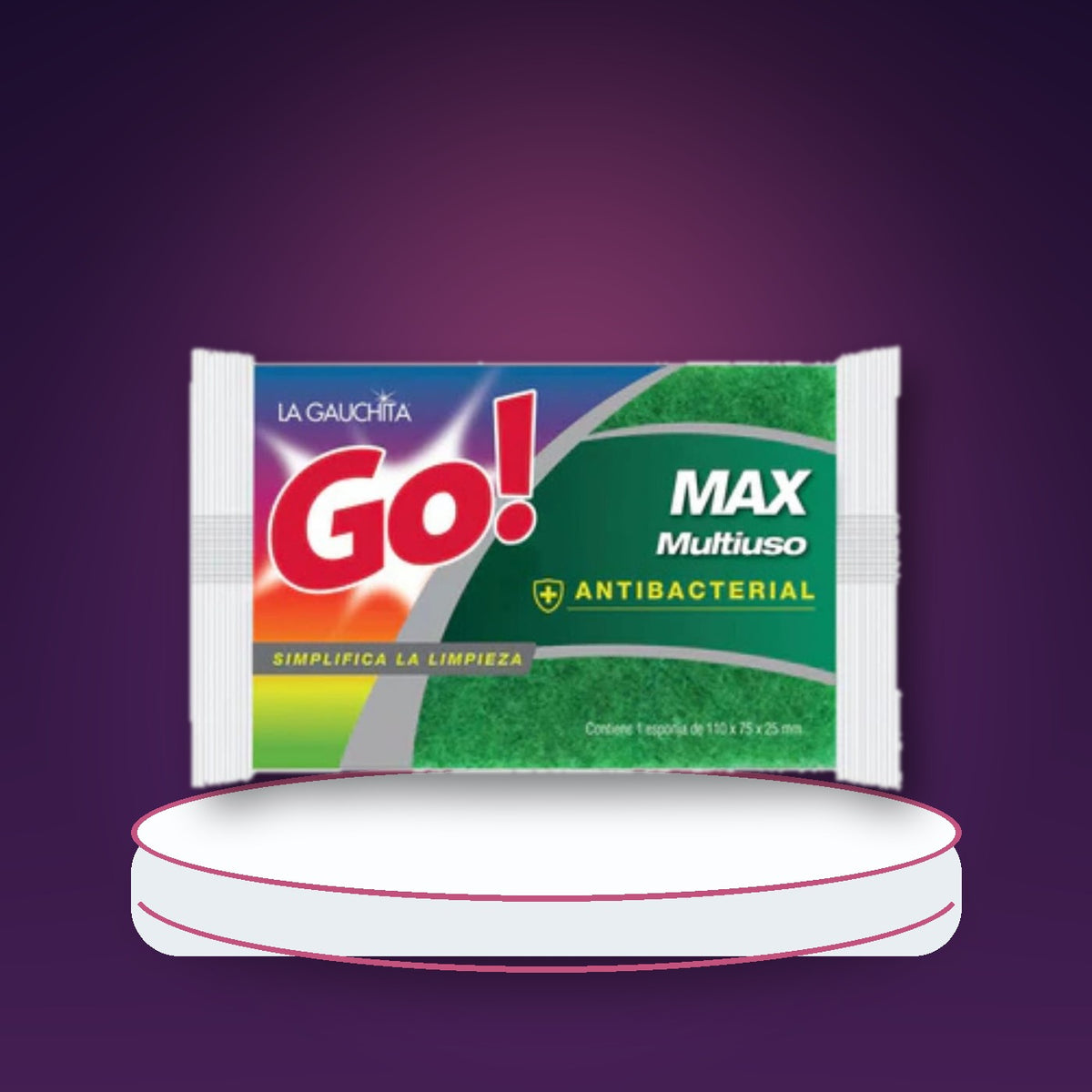 ESPONJA GO MAX MULTIUSO X12U / L.G