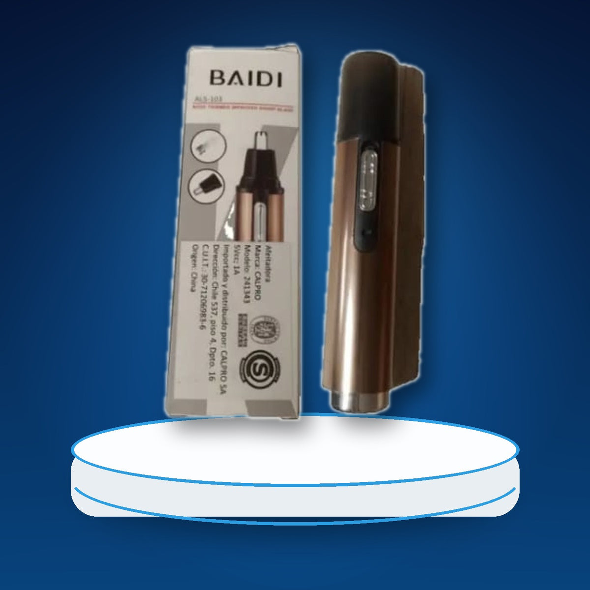 DEPILADOR FACIAL ELECTRICO CON USB 241343 / NATIVO H