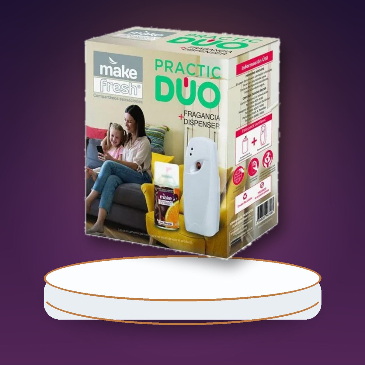 PRACTIC DUO FRAGANCIA + DISPENSER / MAKE