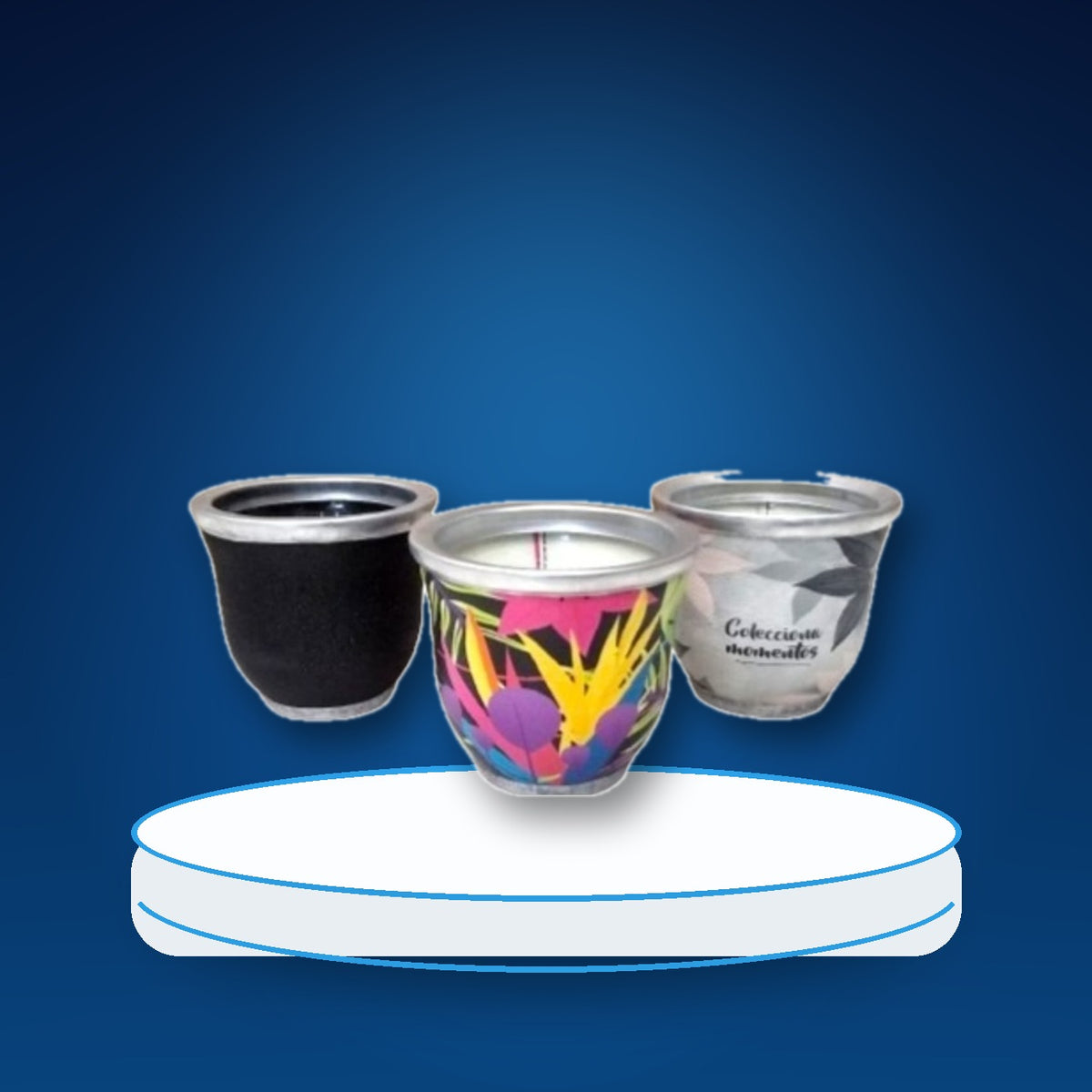 MATE DE VIDRIO FORRADO / MAKE