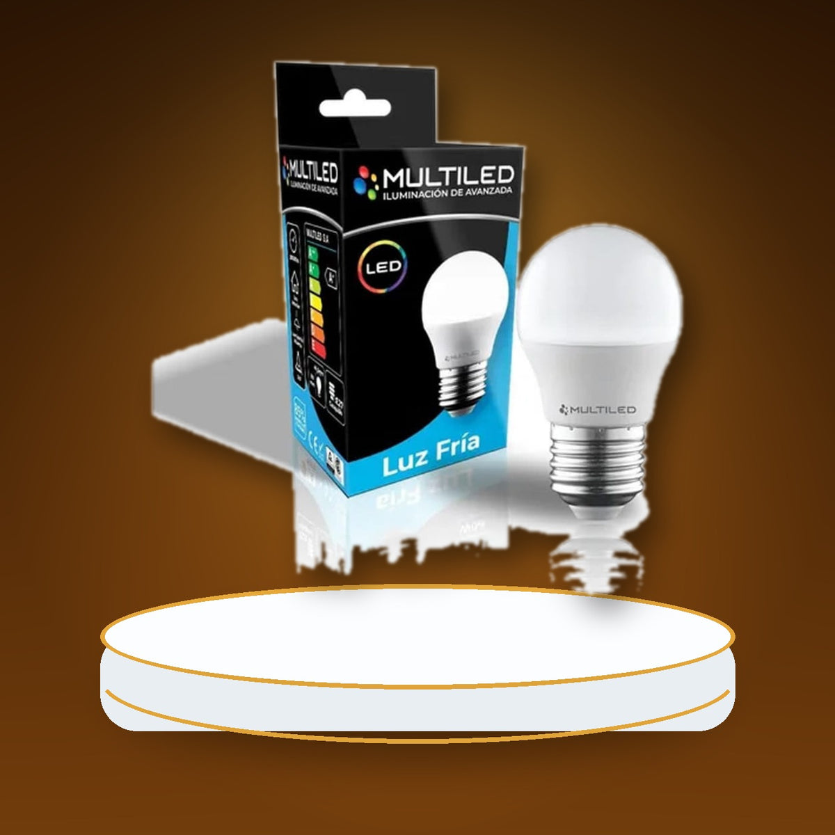 LAMPARA KIAR 9W LUZ FRIA