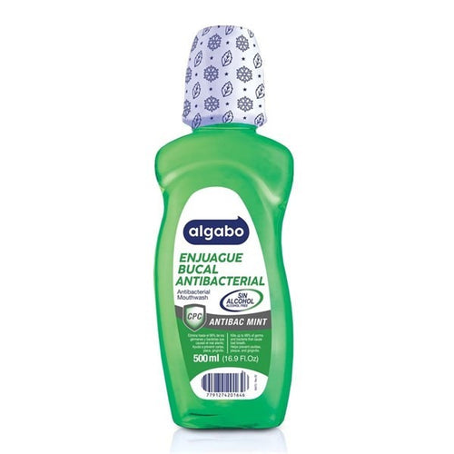 ALGABO ENJUAGUE BUCAL ANTIBACTERIAL 500 ML