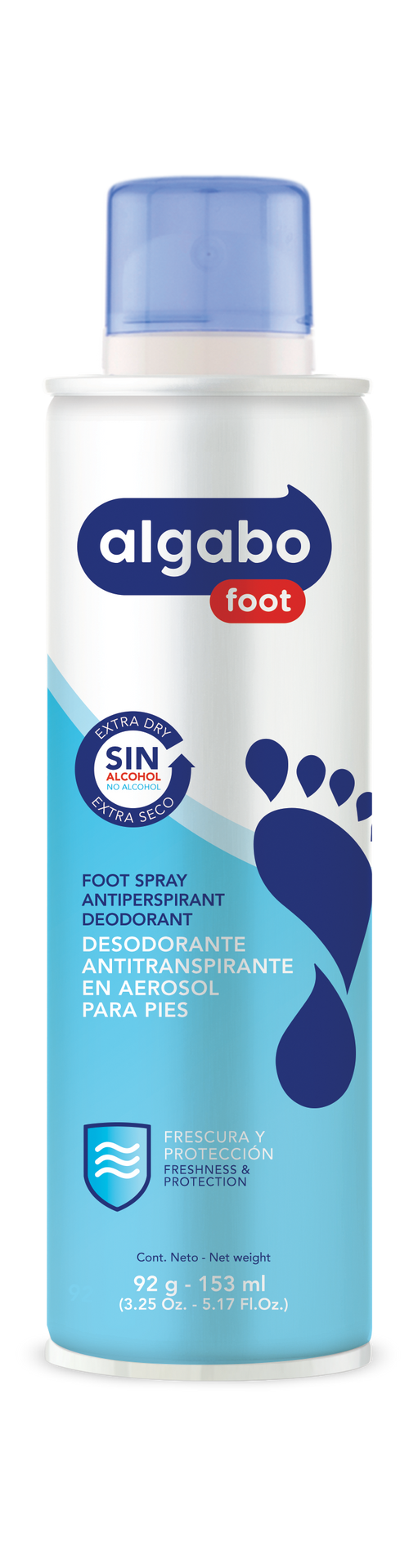 Algabo Foot antitranspirante para pies aerosol 153 ml
