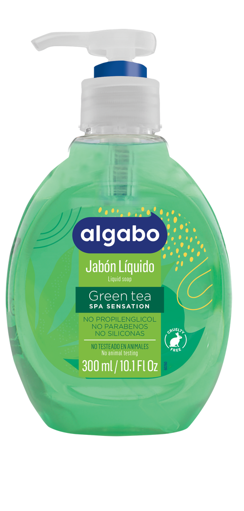 Algabo jabón líquido Green Tea 300 ml