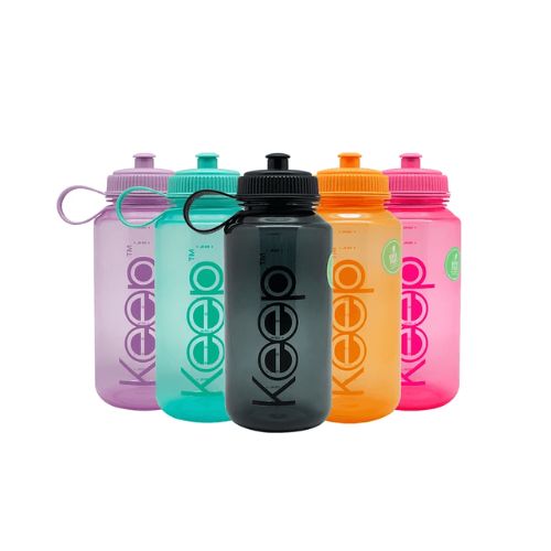 Botella PP 1 litro Anti Derrame Keep