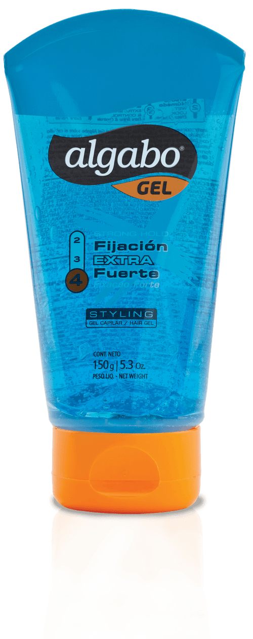 Algabo Gel Capilar Fijación Fuerte 4 Azul 150 g